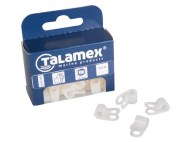 Talamex Nylon P-clips - 10 stuks - 4,3mm tm 4,7mm